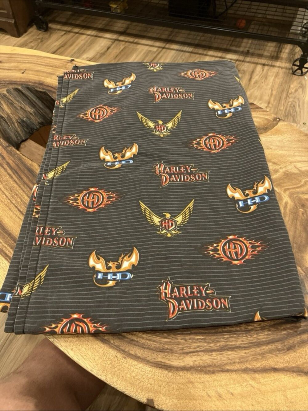 Harley Davison Flat Twin Bed Sheet